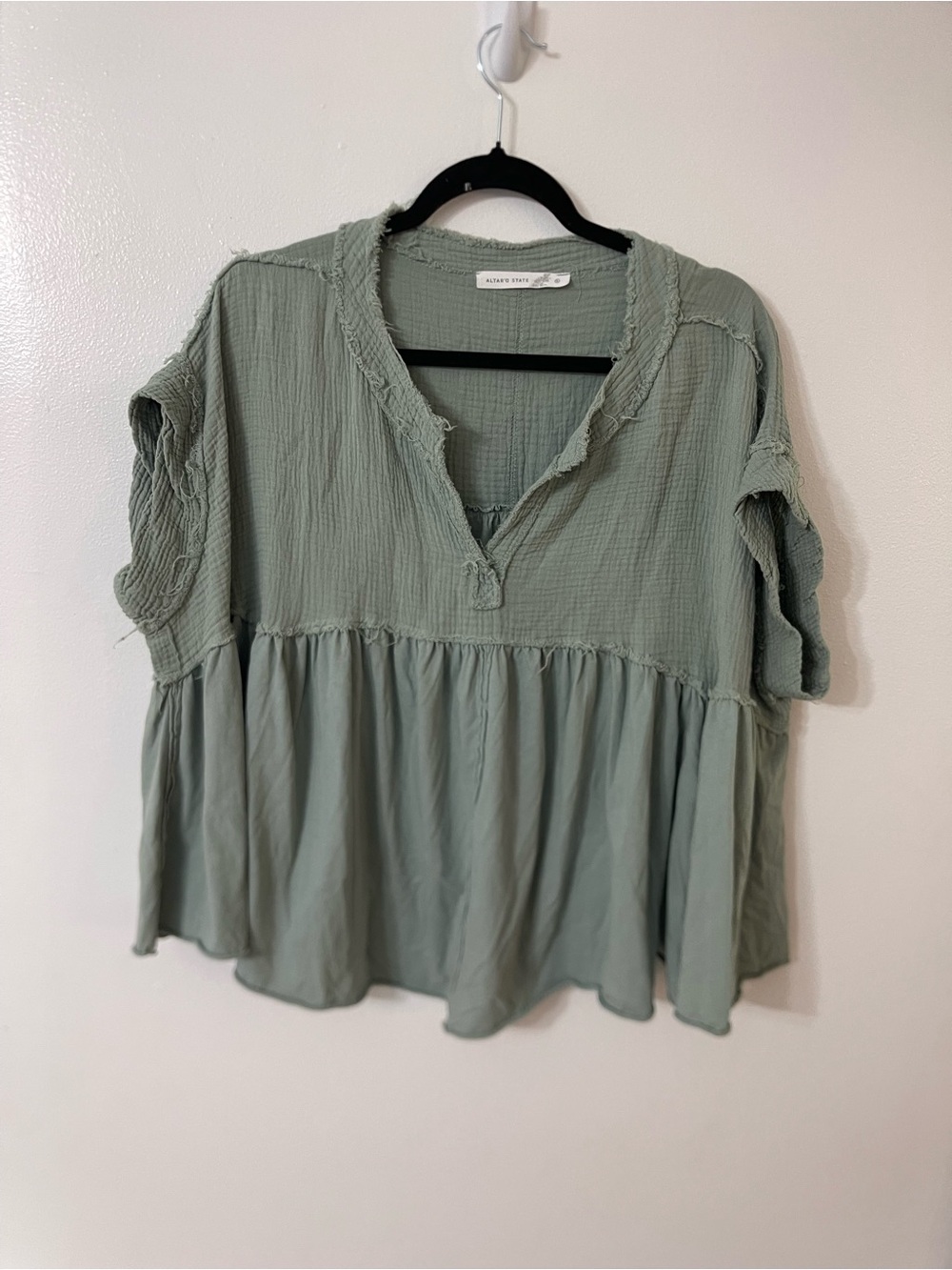 Altar'd State Briella Babydoll Top